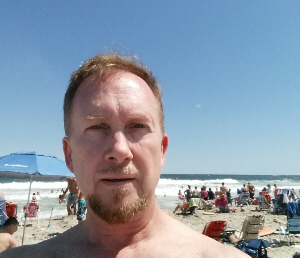 picture of Jeff at the beach